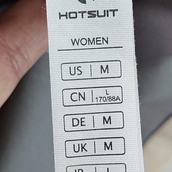 HotSuit Women's Full Zip Snap Hooded Coat - M - Picture 8 of 10